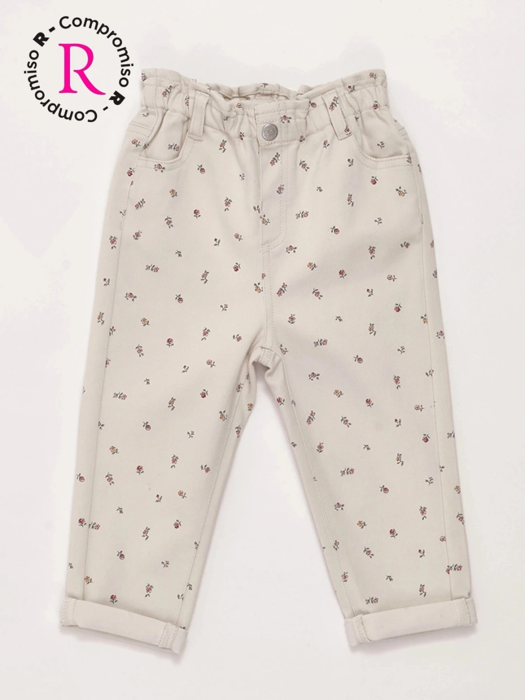 PANTALÓN NIÑA BABY HARVEST ALGODÓN BAGGY - 3