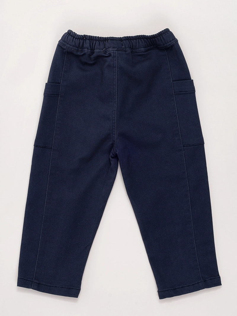 PANTALÓN NIÑO BABY HARVEST ALGODÓN GABARDINA - 4