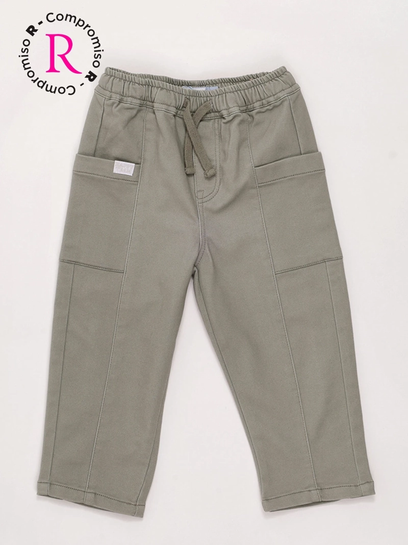 PANTALÓN NIÑO BABY HARVEST ALGODÓN GABARDINA - 3