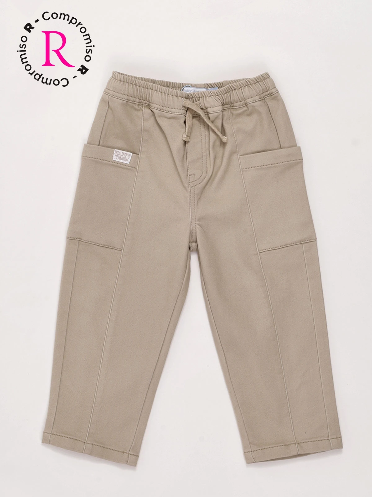 PANTALÓN NIÑO BABY HARVEST ALGODÓN GABARDINA - 3