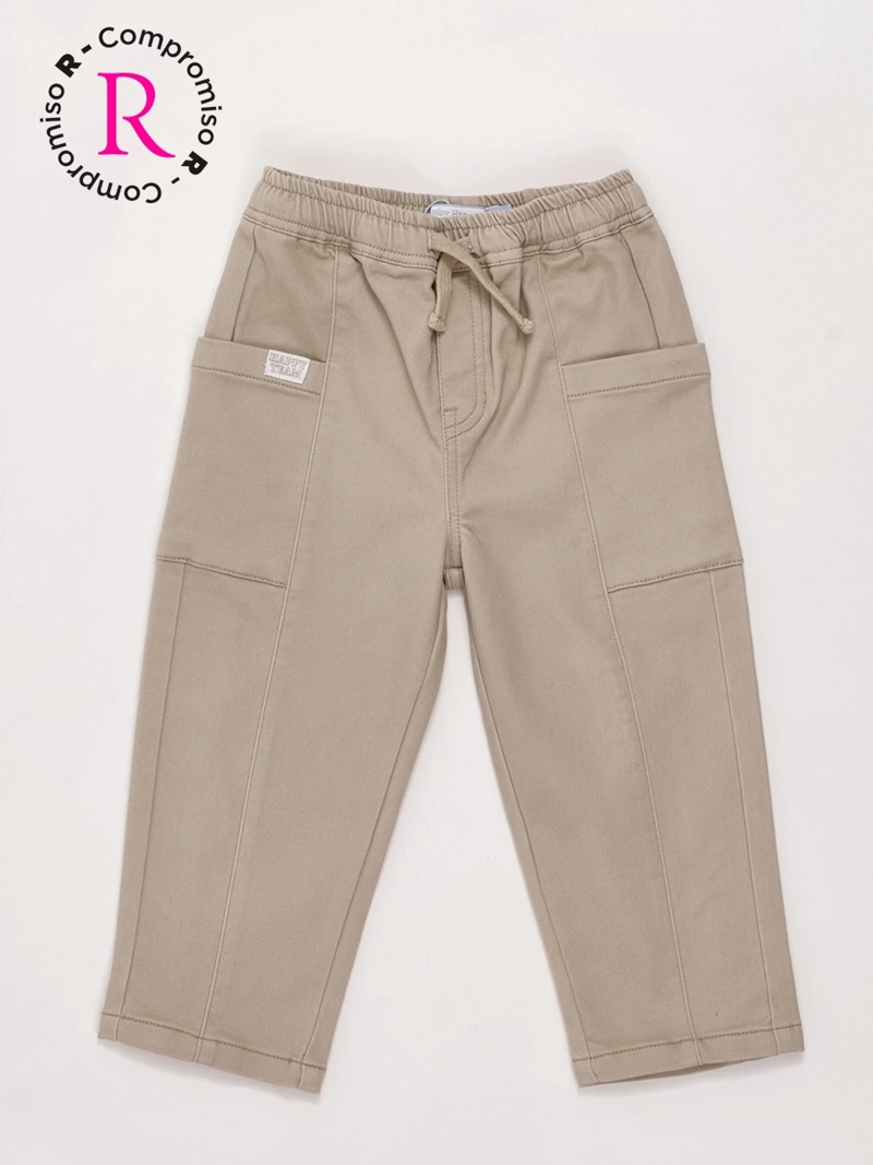 PANTALÓN NIÑO BABY HARVEST ALGODÓN GABARDINA - 3