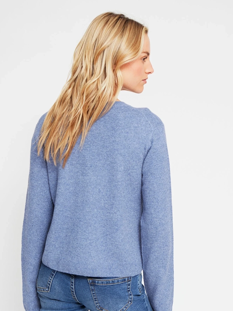 SWEATER MUJER INDEX MANGA LARGA BÁSICO - 3