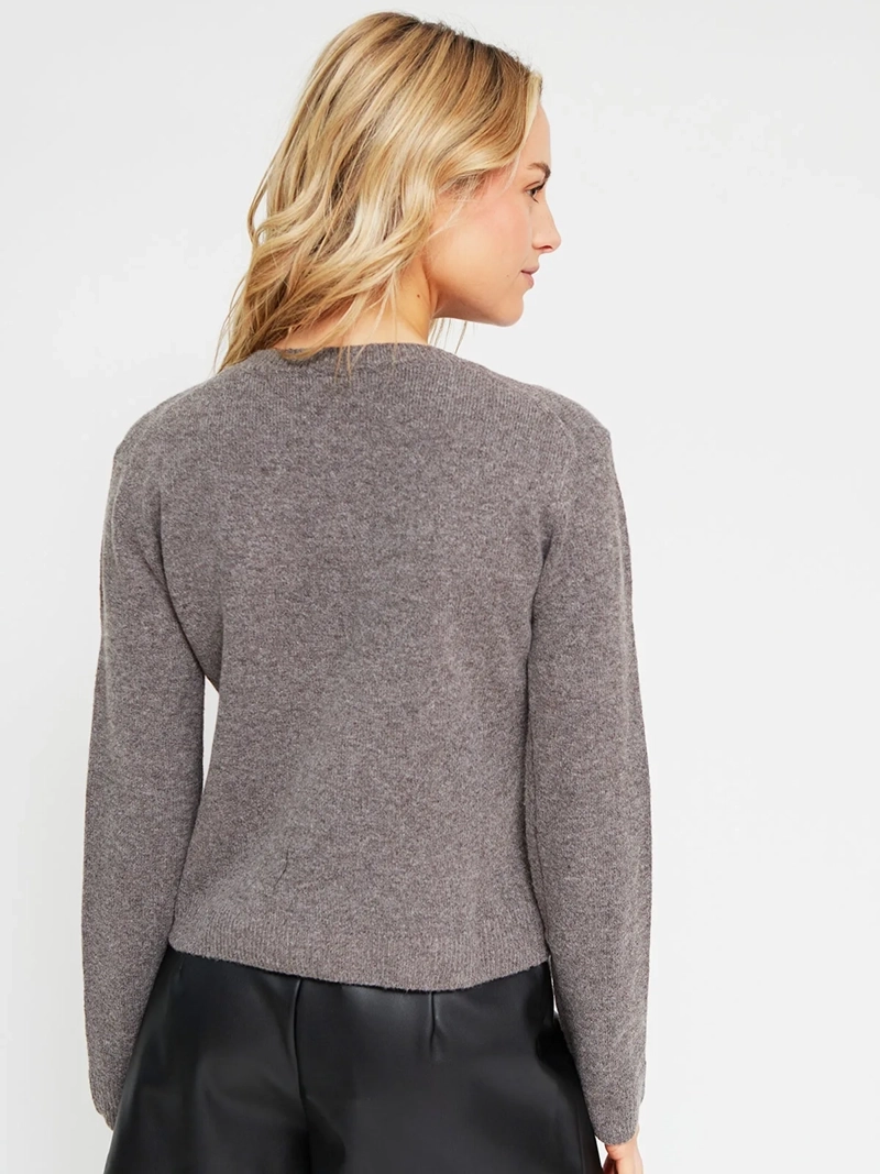SWEATER MUJER INDEX MANGA LARGA BÁSICO - 3