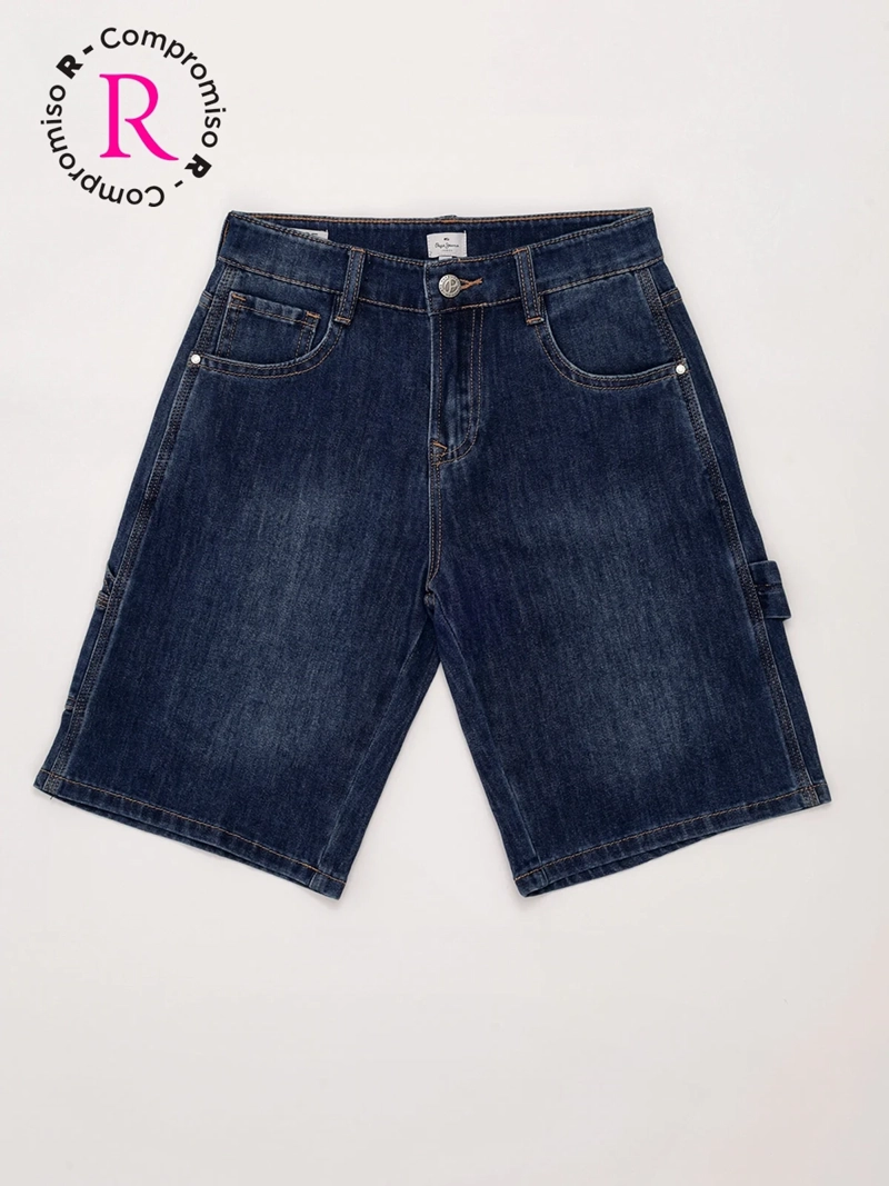 SHORT NIÑO PEPE JEANS ALGODÓN  - 1
