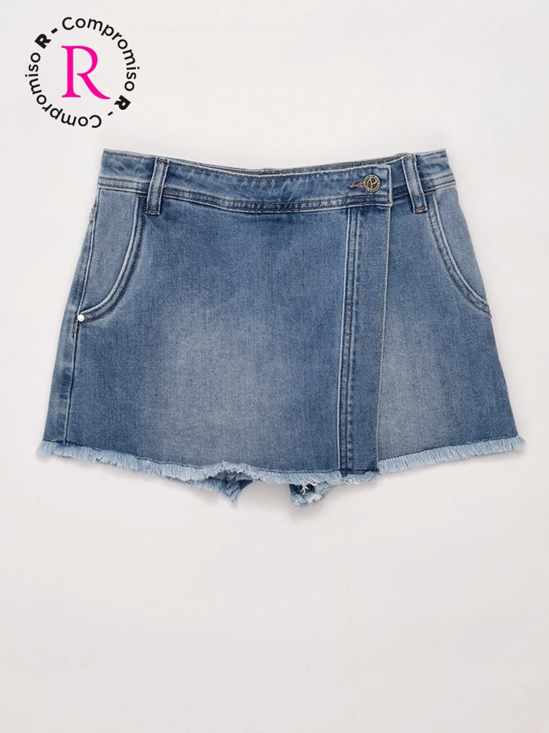 SHORT NIÑA PEPE JEANS ALGODÓN  - 1