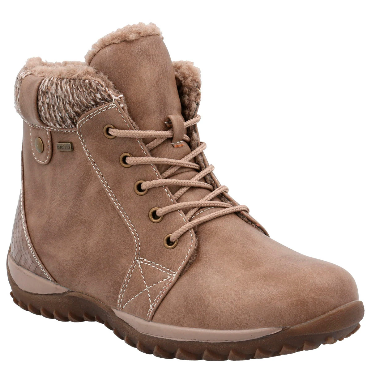 BOTINES MUJER AZALEIA TAUPE GIRONA - 2