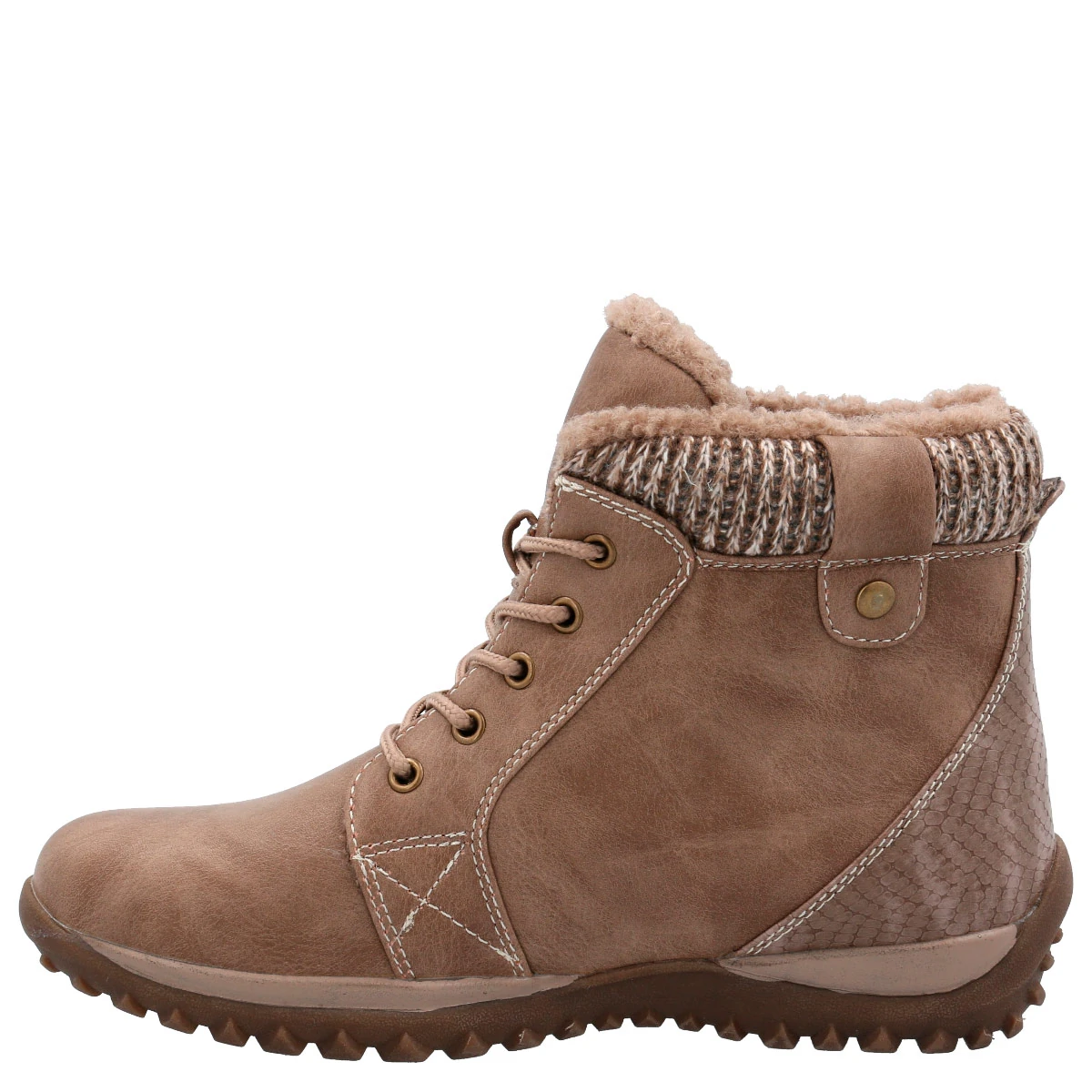 BOTINES MUJER AZALEIA TAUPE GIRONA - 4