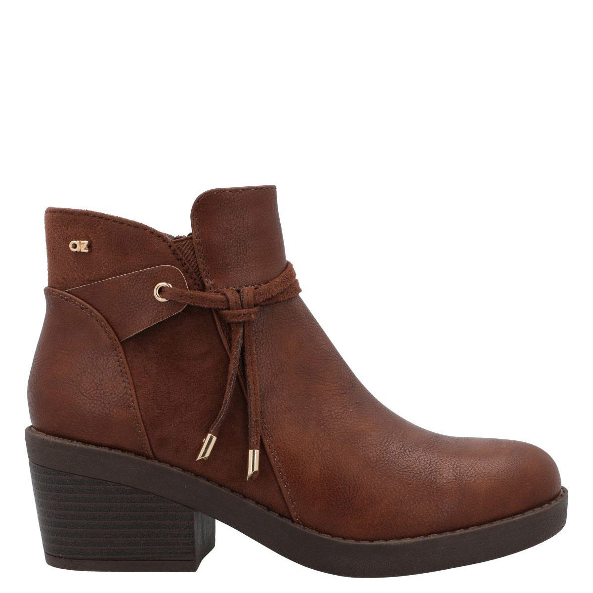 BOTINES MUJER AZALEIA CAFÉ GRACIA - 1