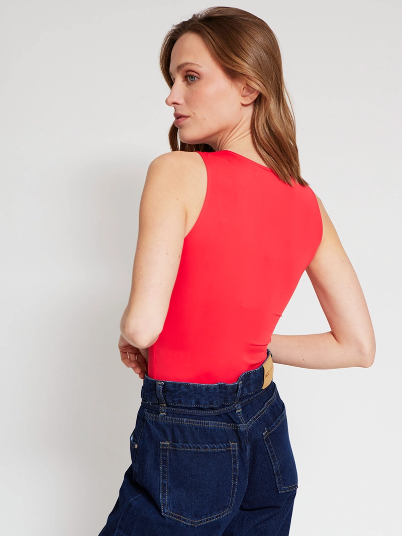 BODY MUJER INDEX HALTER SIN MANGAS - 2