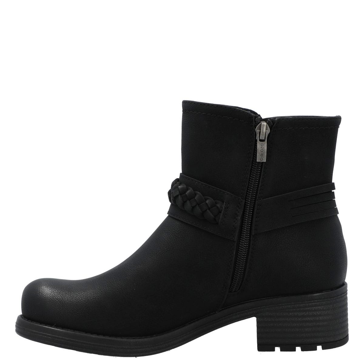BOTINES MUJER AZALEIA NEGRO MILA - 4
