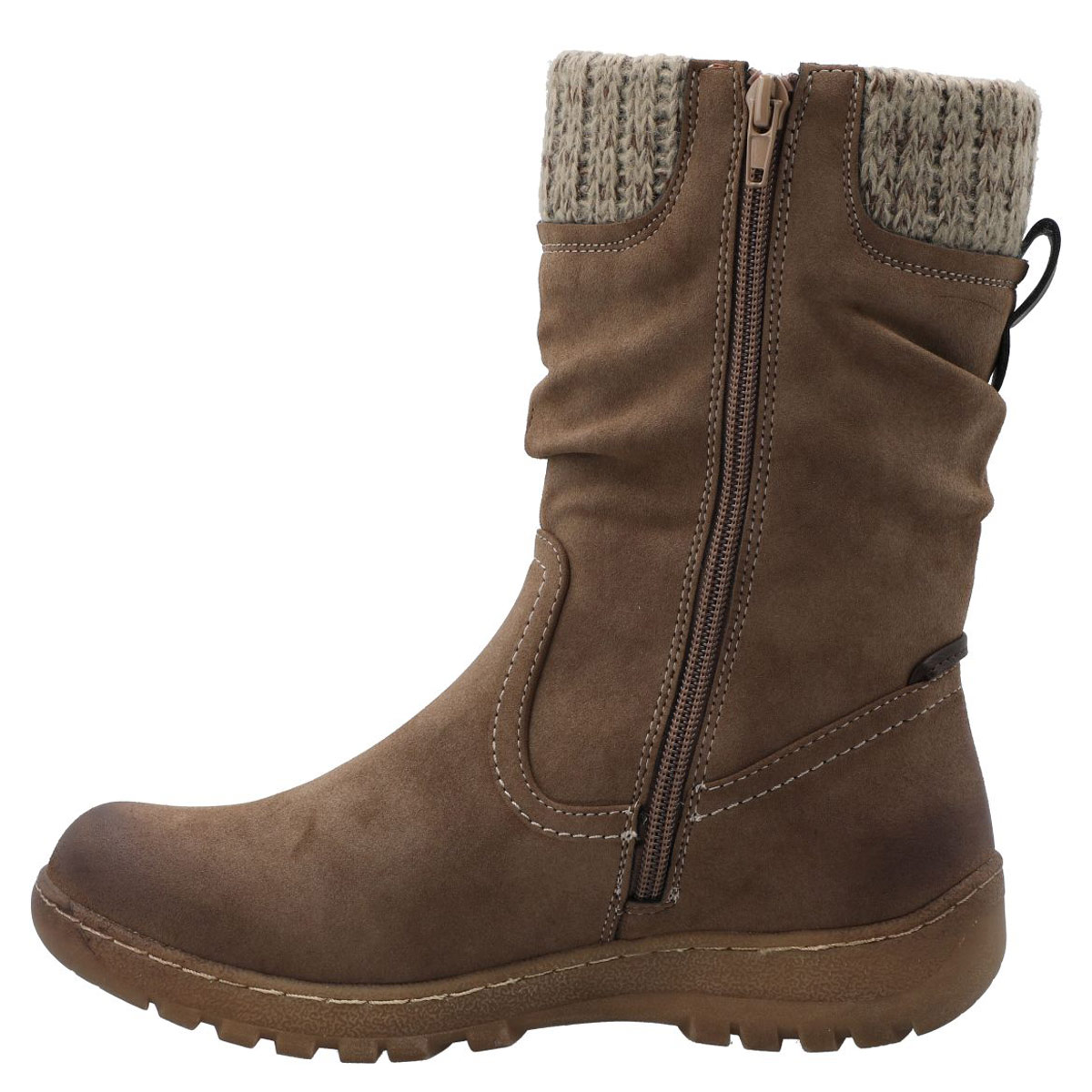 BOTINES MUJER AZALEIA TAUPE NEREA - 4