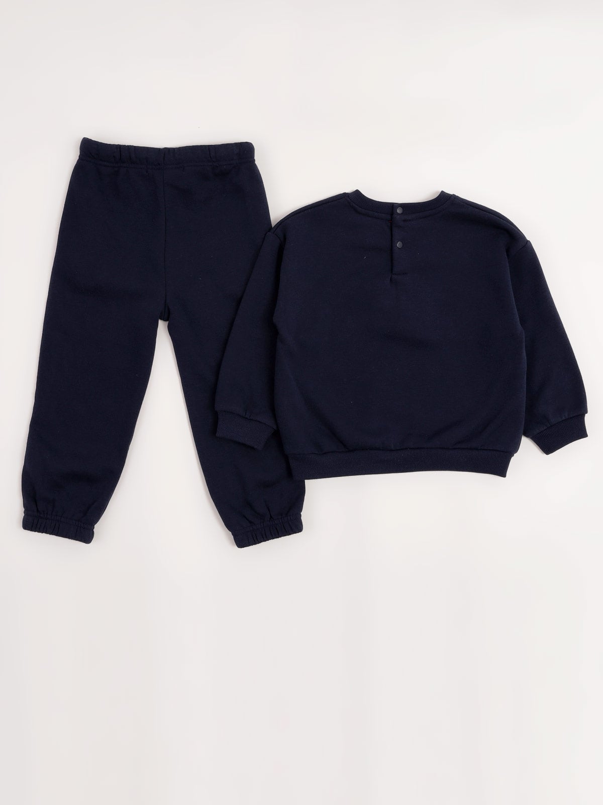 CONJUNTO POLERÓN + PANTALÓN DE BUZO NIÑO BABY HARVEST ALGODÓN  - 4