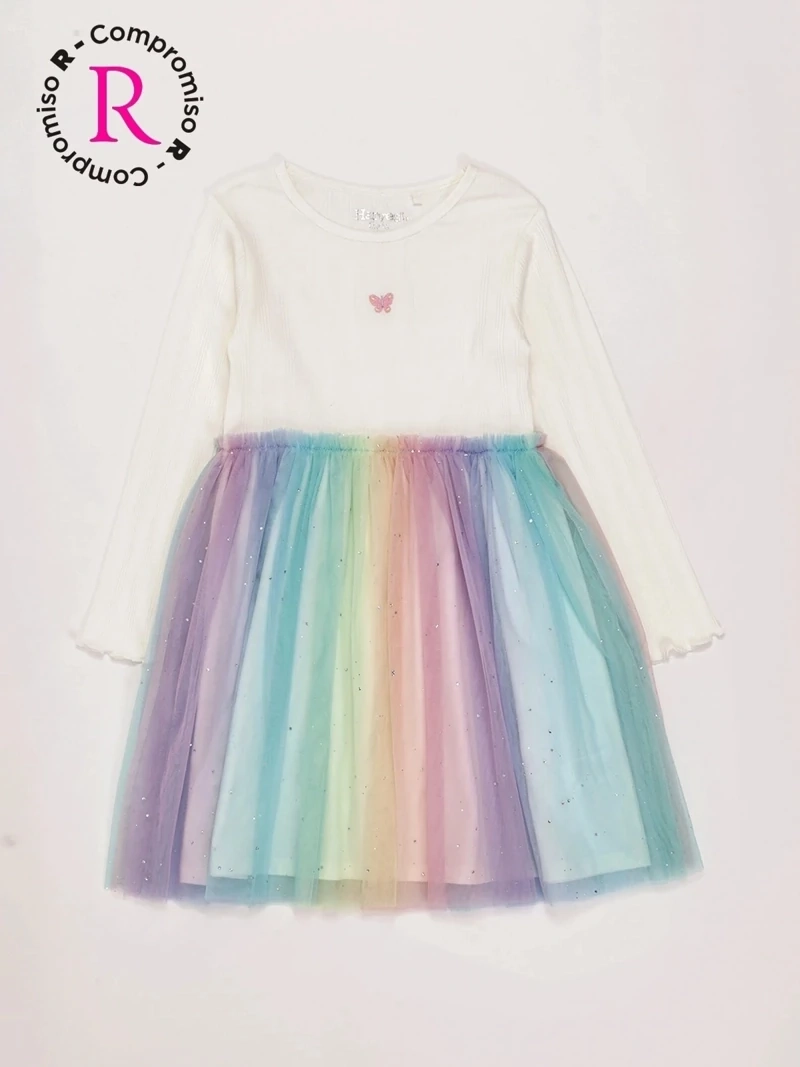 VESTIDO NIÑA HARVEST TULLE - 3
