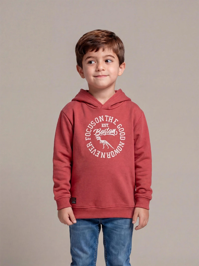 POLERÓN NIÑO HARVEST BORDADO - 1