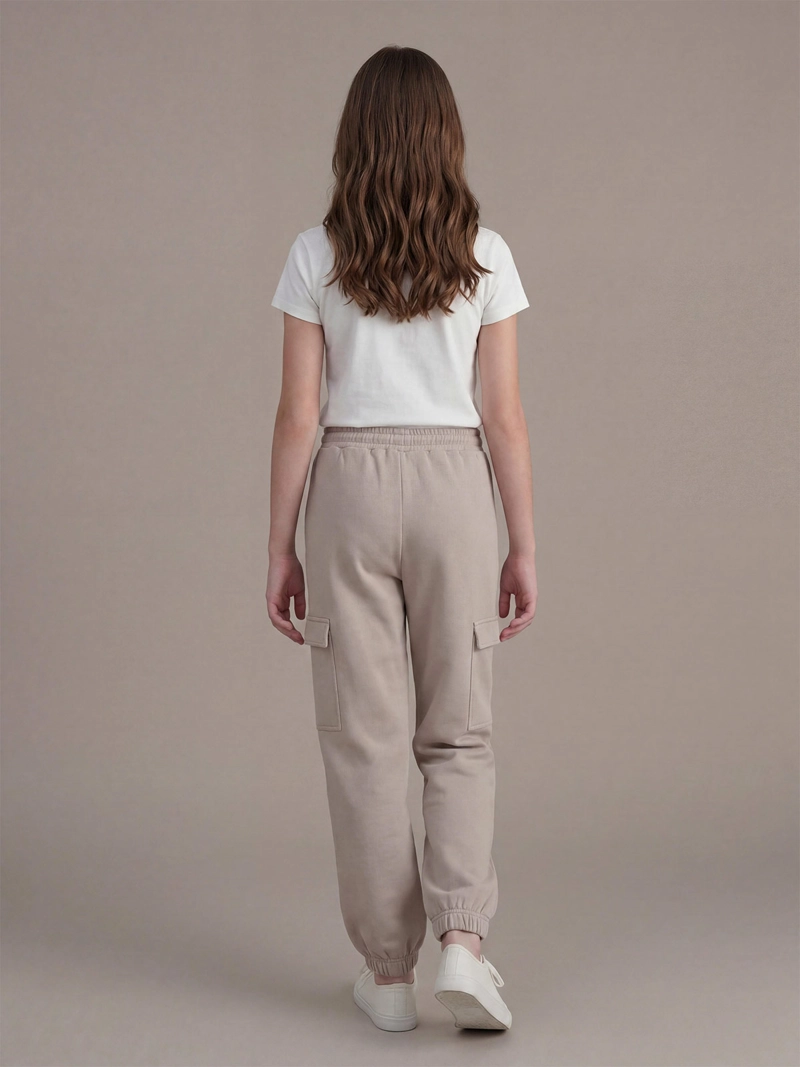 PANTALÓN DE BUZO NIÑA INDEX TEEN CARGO - 2
