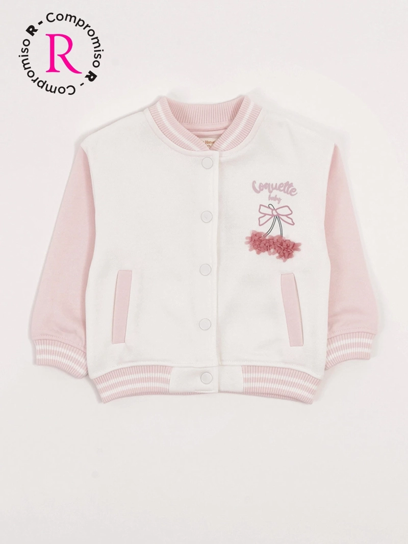 CHAQUETA NIÑA BABY HARVEST BROCHES - 1