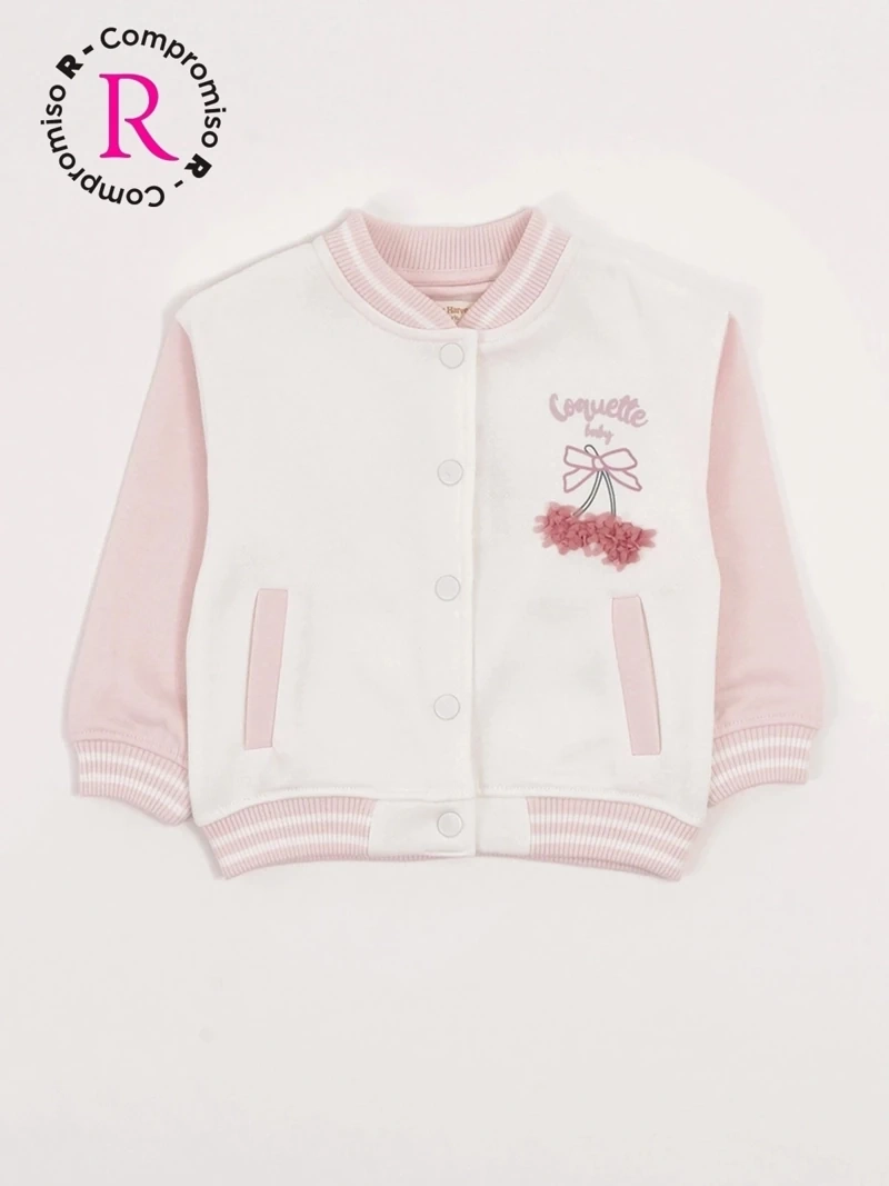 CHAQUETA NIÑA BABY HARVEST BROCHES - 3