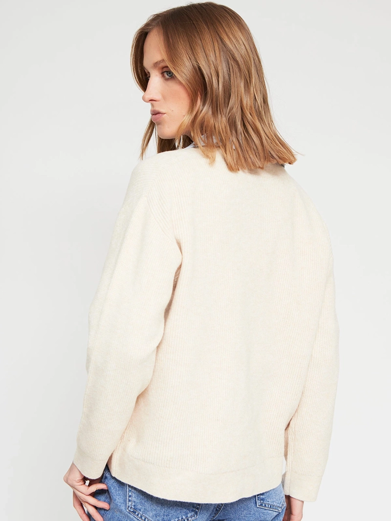 SWEATER MUJER MARQUIS CUELLO EN V - 3