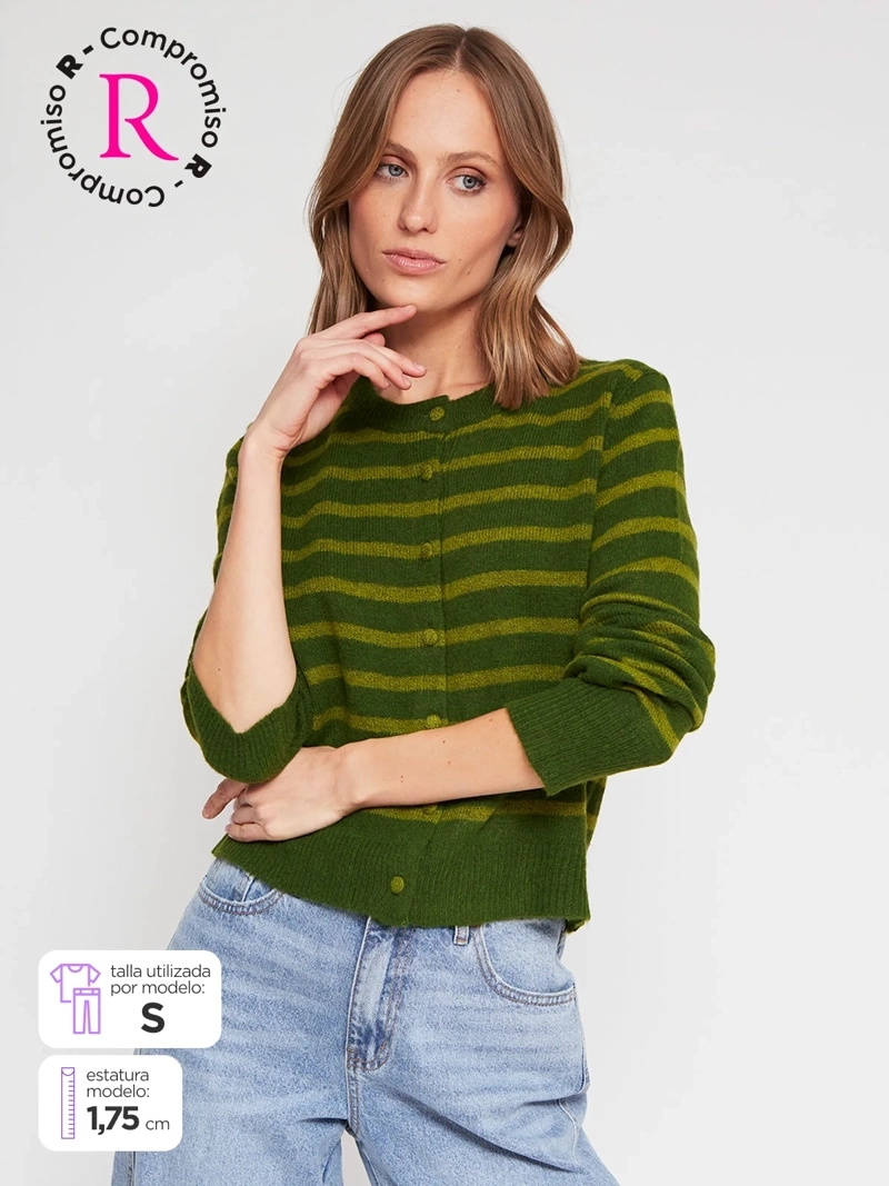 CARDIGAN MUJER MARQUIS TACTO SUAVE - 1