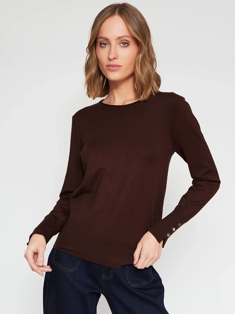 SWEATER MUJER MARQUIS CUELLO REDONDO - 2