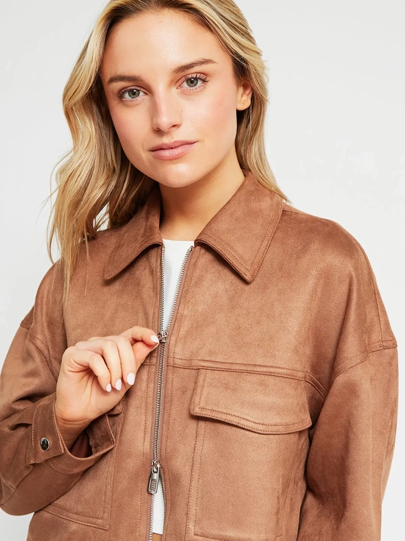 CHAQUETA MUJER INDEX EFECTO PIEL - 4