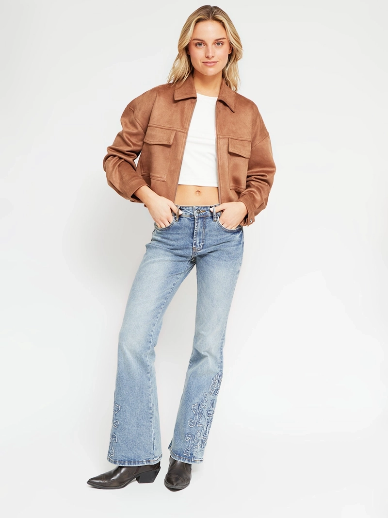 CHAQUETA MUJER INDEX EFECTO PIEL - 5