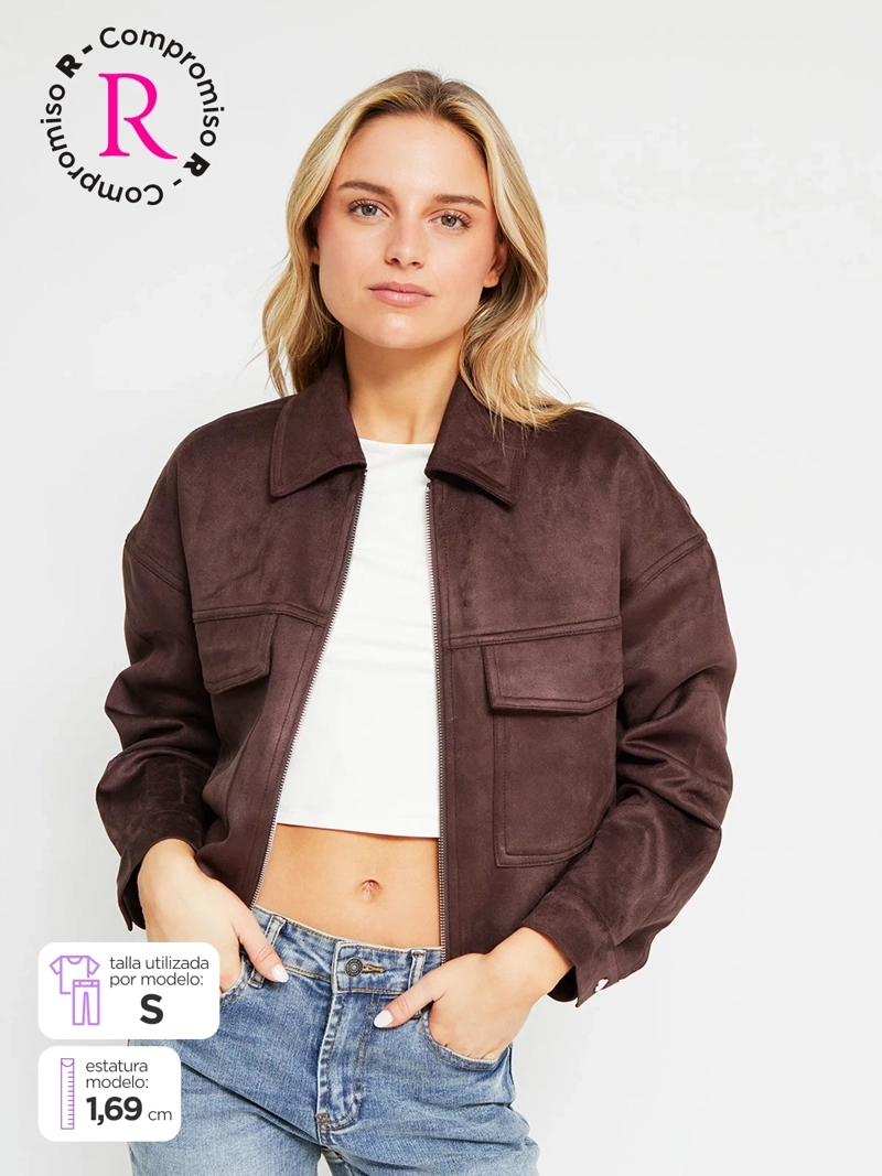 CHAQUETA MUJER INDEX EFECTO PIEL - 1