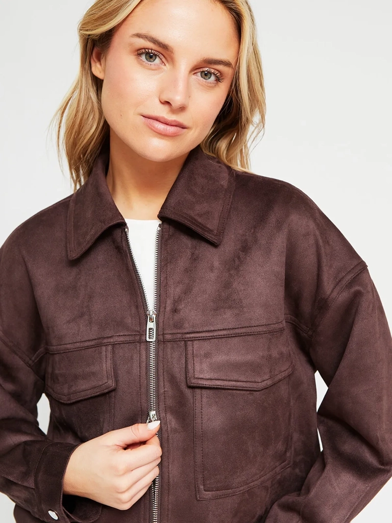 CHAQUETA MUJER INDEX EFECTO PIEL - 4