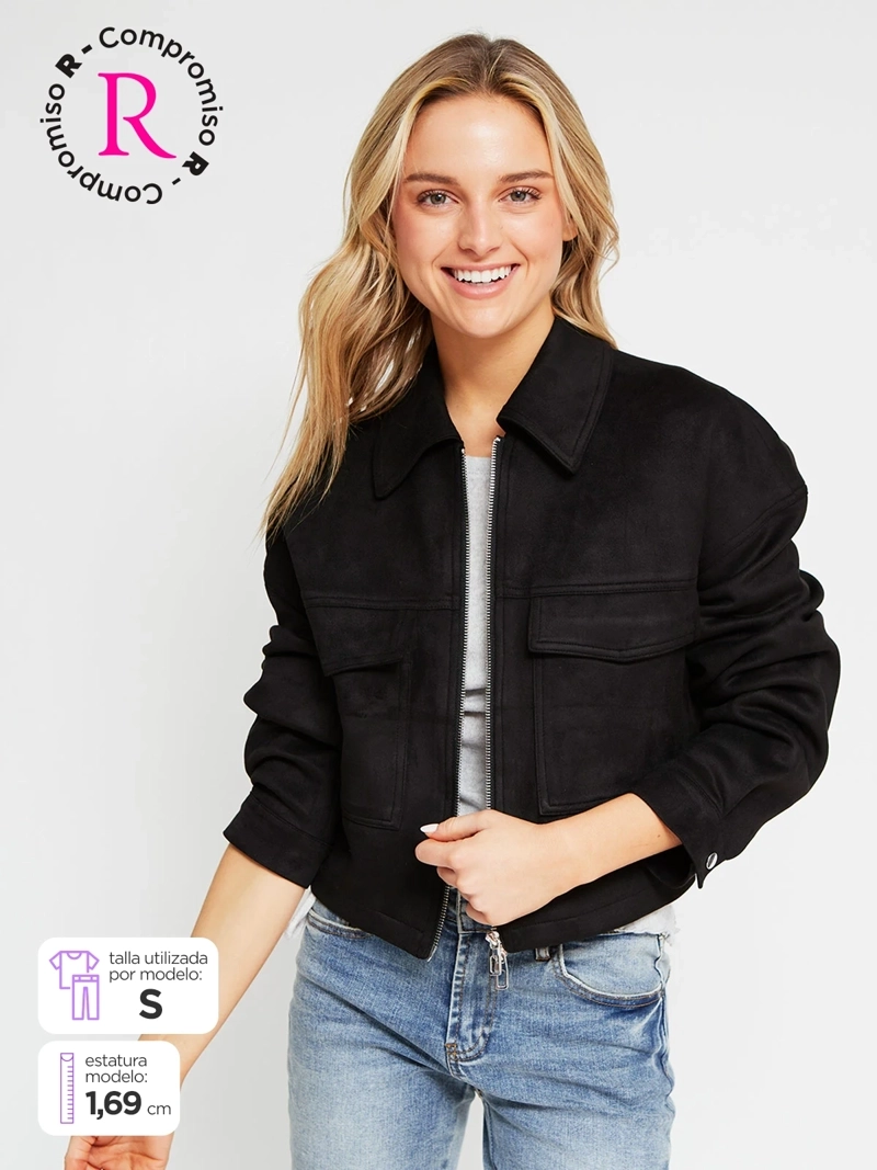 CHAQUETA MUJER INDEX EFECTO PIEL - 1