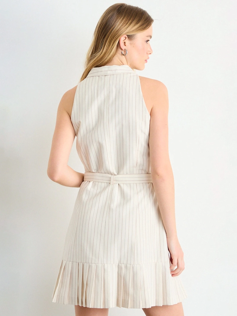 VESTIDO MUJER IO CUELLO CAMISERO - 3