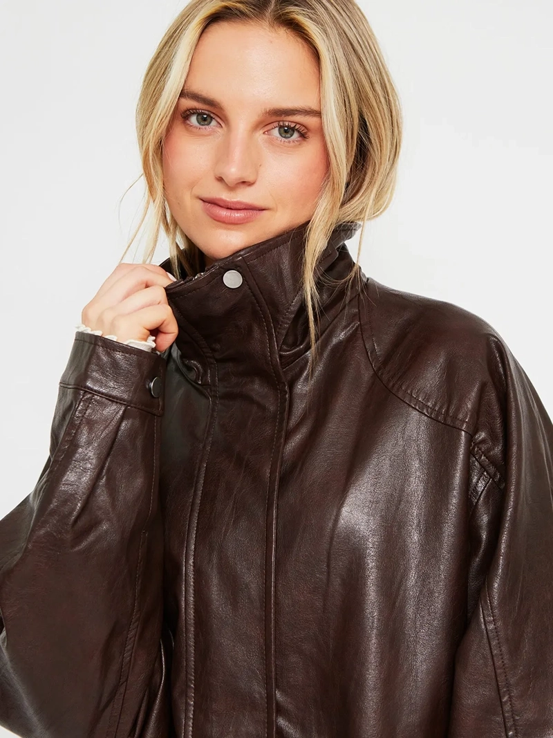 CHAQUETA MUJER INDEX EFECTO PIEL - 5