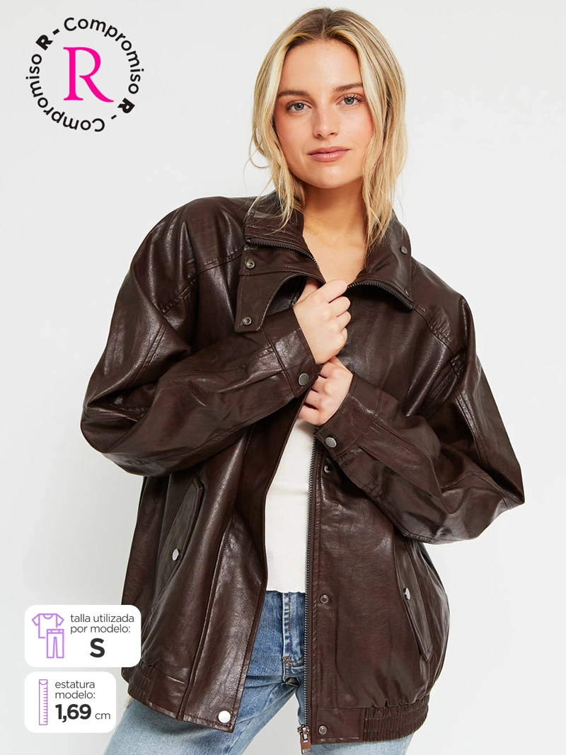 CHAQUETA MUJER INDEX EFECTO PIEL - 2