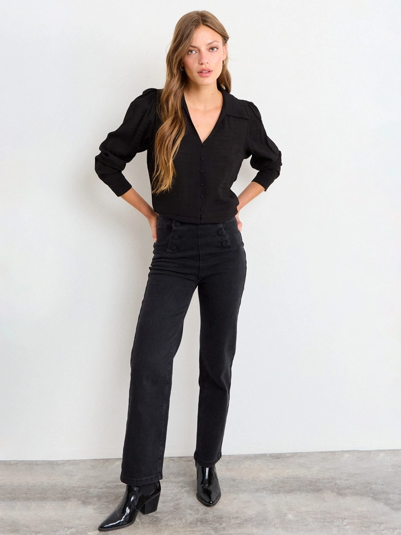 BLUSA MUJER IO CAMISERA PRETINA - 1