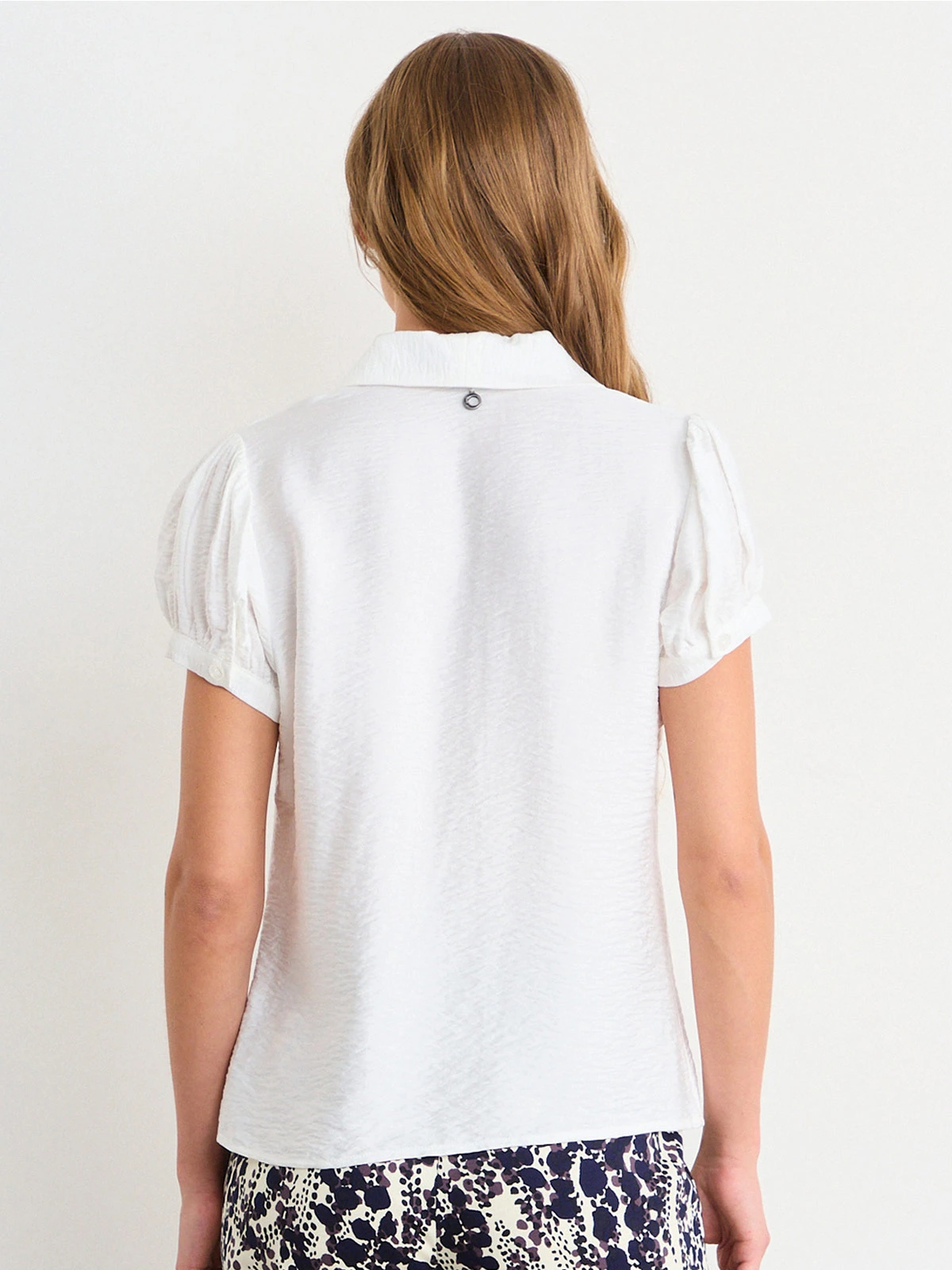 BLUSA MUJER IO ALGODÓN LISA - 4