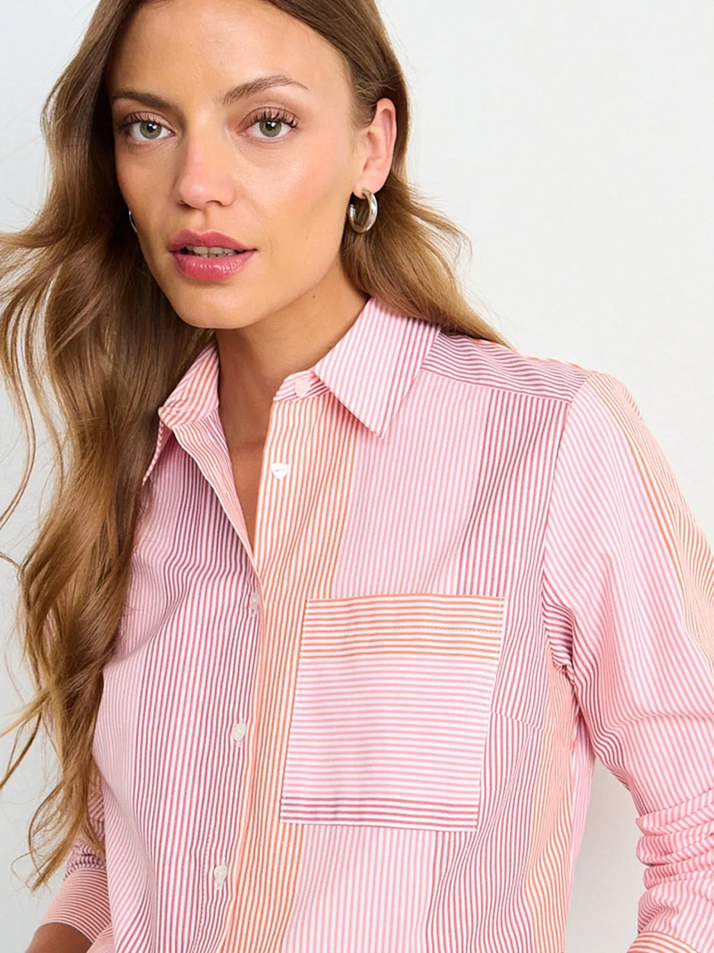 BLUSA MUJER IO LISTADA BORDADO - 5