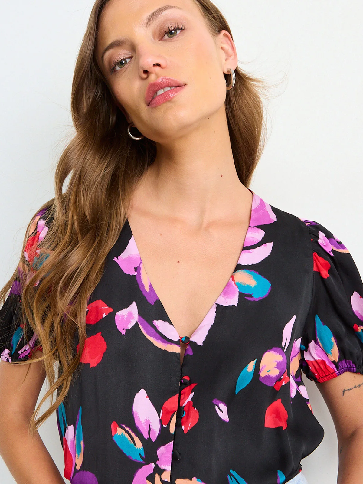 BLUSA MUJER IO MANGA CORTA - 5