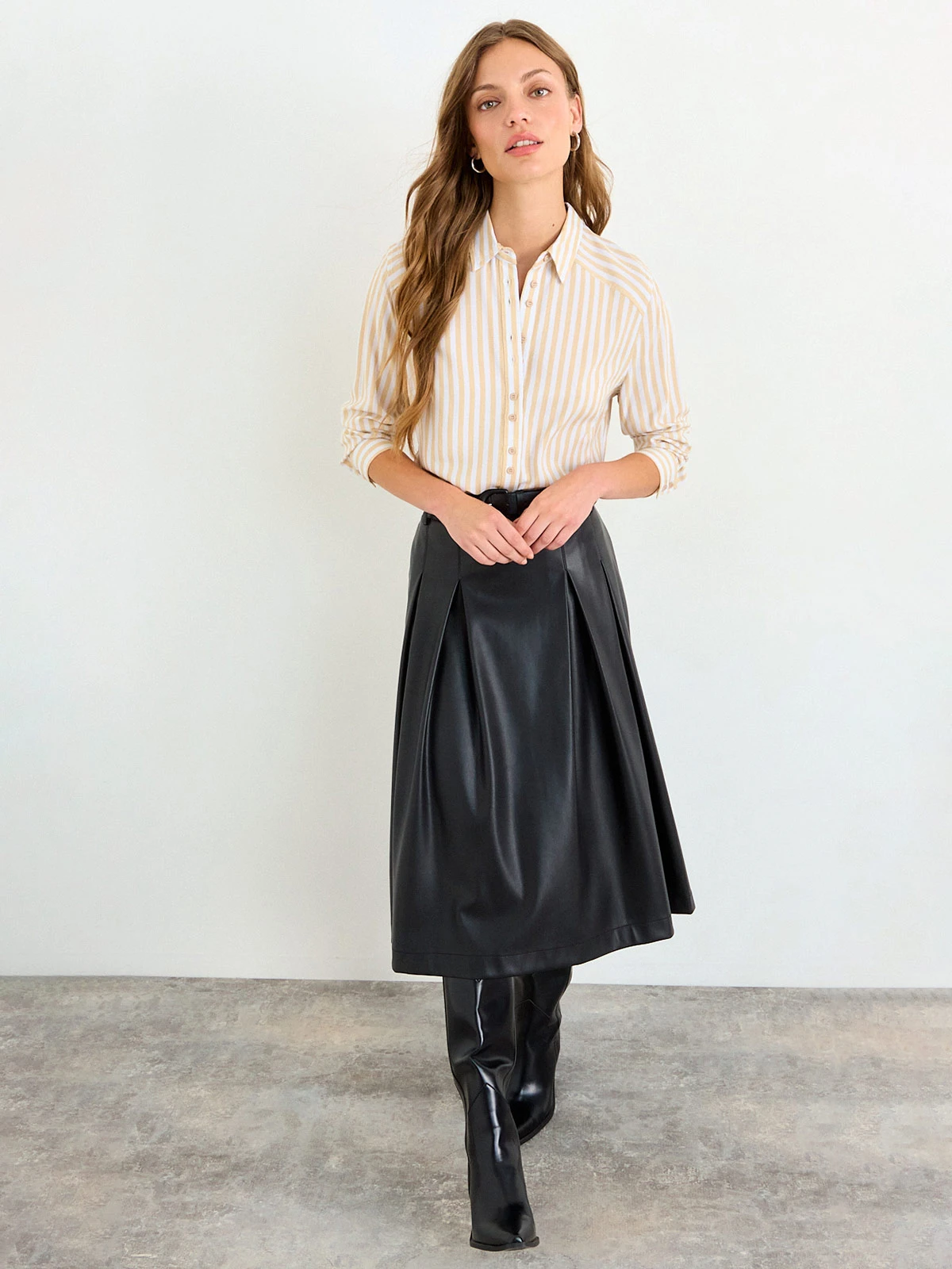BLUSA MUJER IO LISTADA - 1