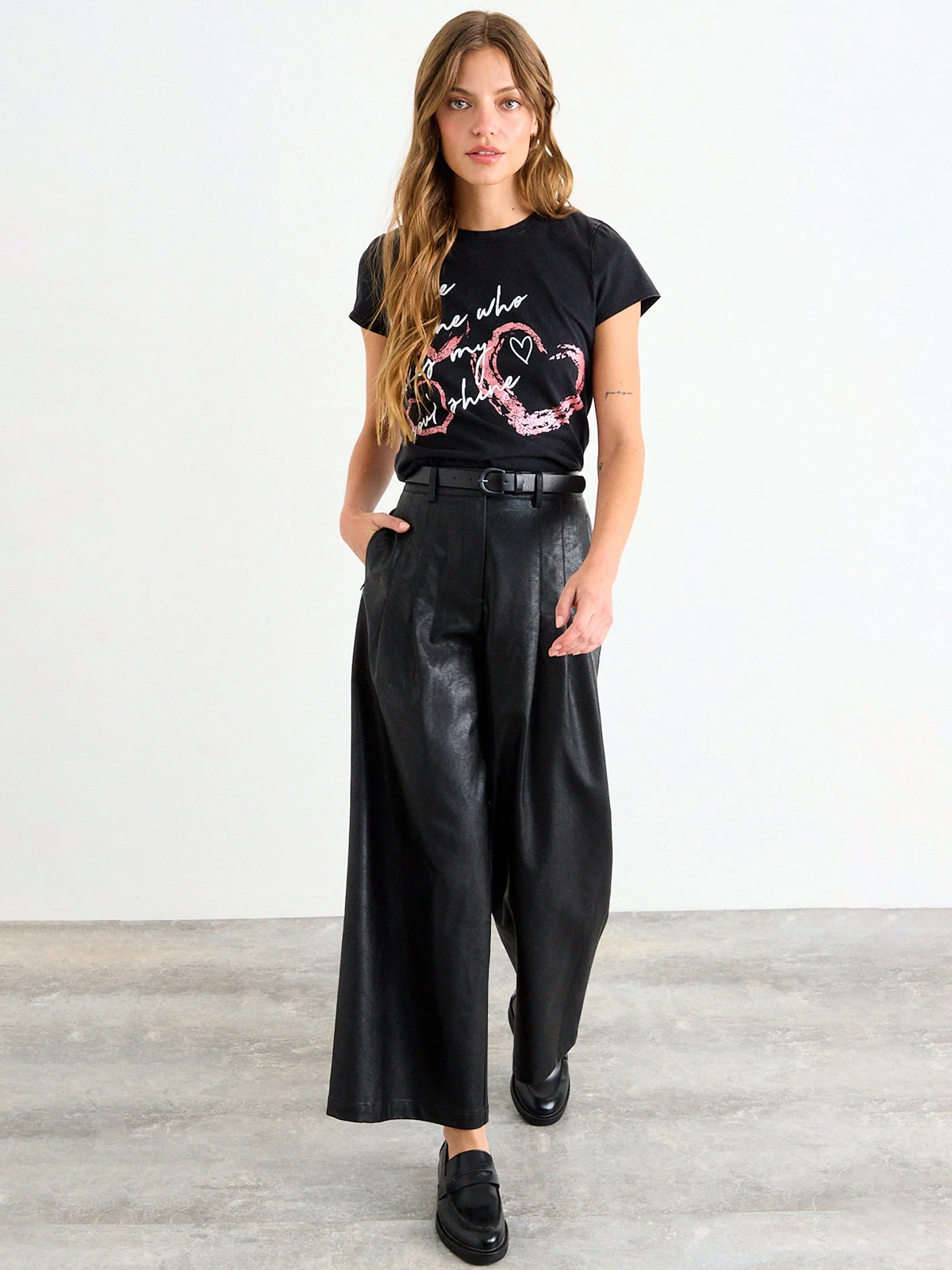 POLERA MUJER IO ALGODÓN ESTAMPADA - 1