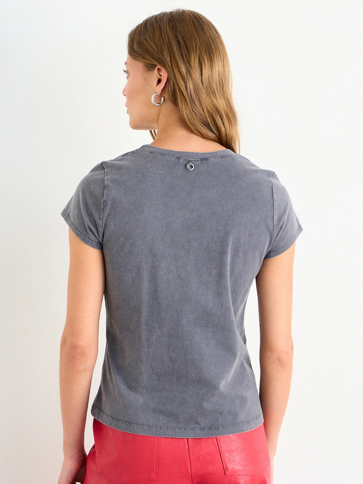 POLERA MUJER IO ALGODÓN ESTAMPADA - 4