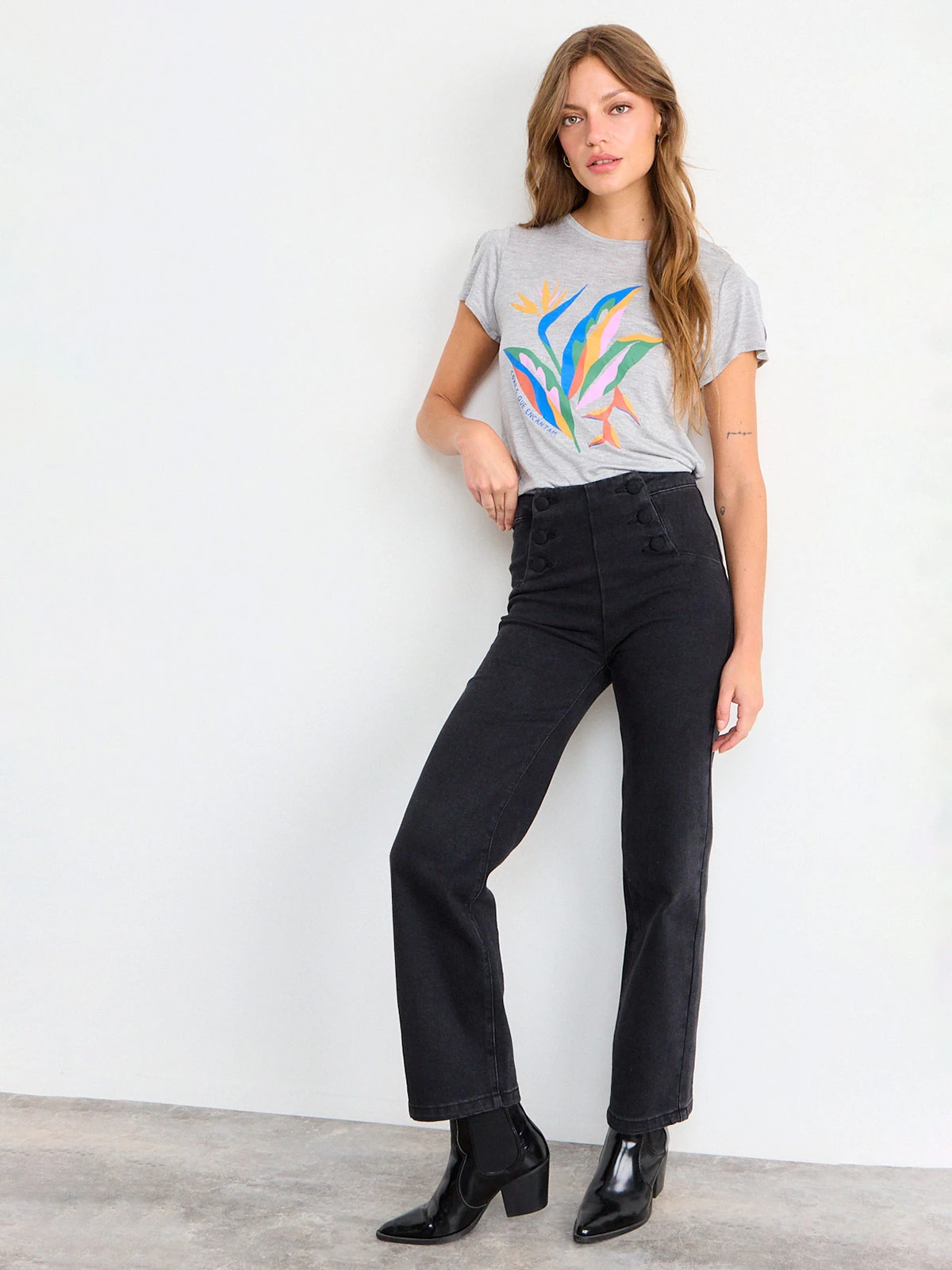 IO POLERA MUJER IO MANGA CORTA CASUAL