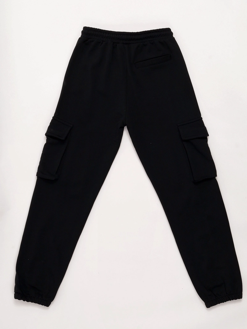 PANTALÓN DE BUZO NIÑO CLOUDBREAK ALGODÓN BOLSILLO CARGO - 4