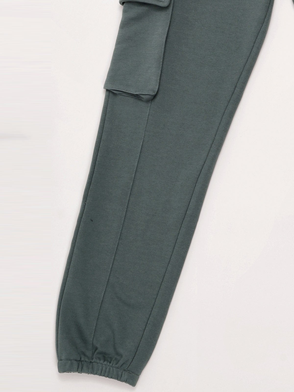 PANTALÓN DE BUZO NIÑO CLOUDBREAK ALGODÓN BOLSILLO CARGO - 5