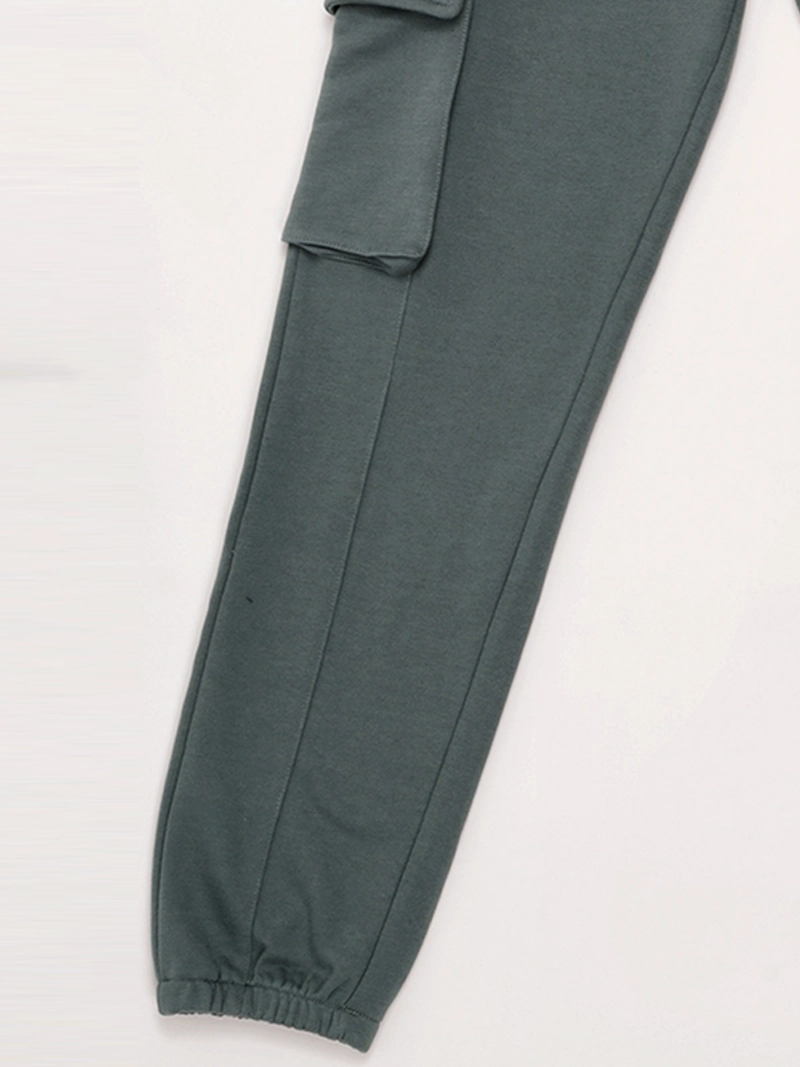 PANTALÓN DE BUZO NIÑO CLOUDBREAK ALGODÓN BOLSILLO CARGO - 5