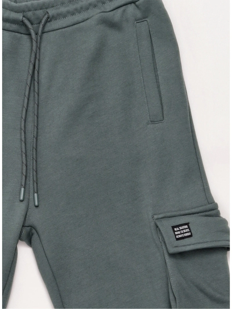 PANTALÓN DE BUZO NIÑO CLOUDBREAK ALGODÓN BOLSILLO CARGO - 6