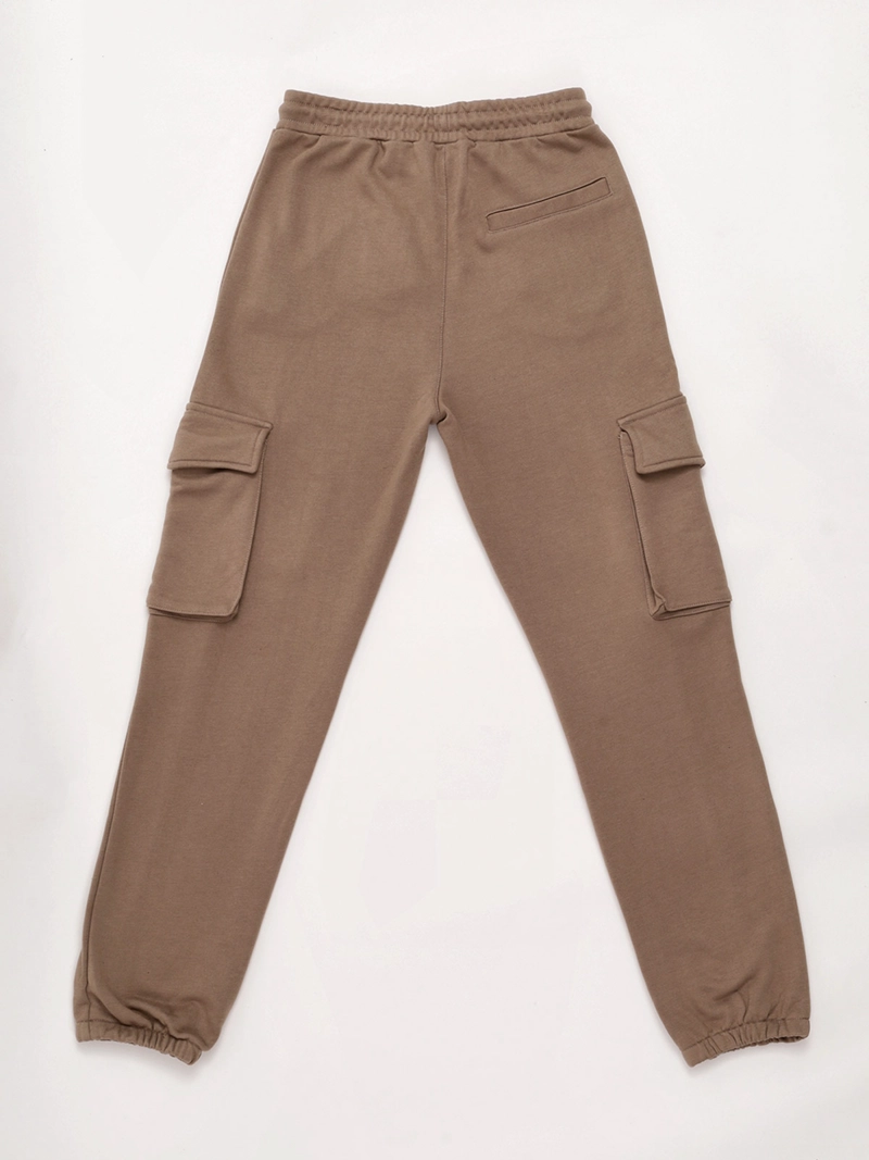 PANTALÓN DE BUZO NIÑO CLOUDBREAK ALGODÓN BOLSILLO CARGO - 4