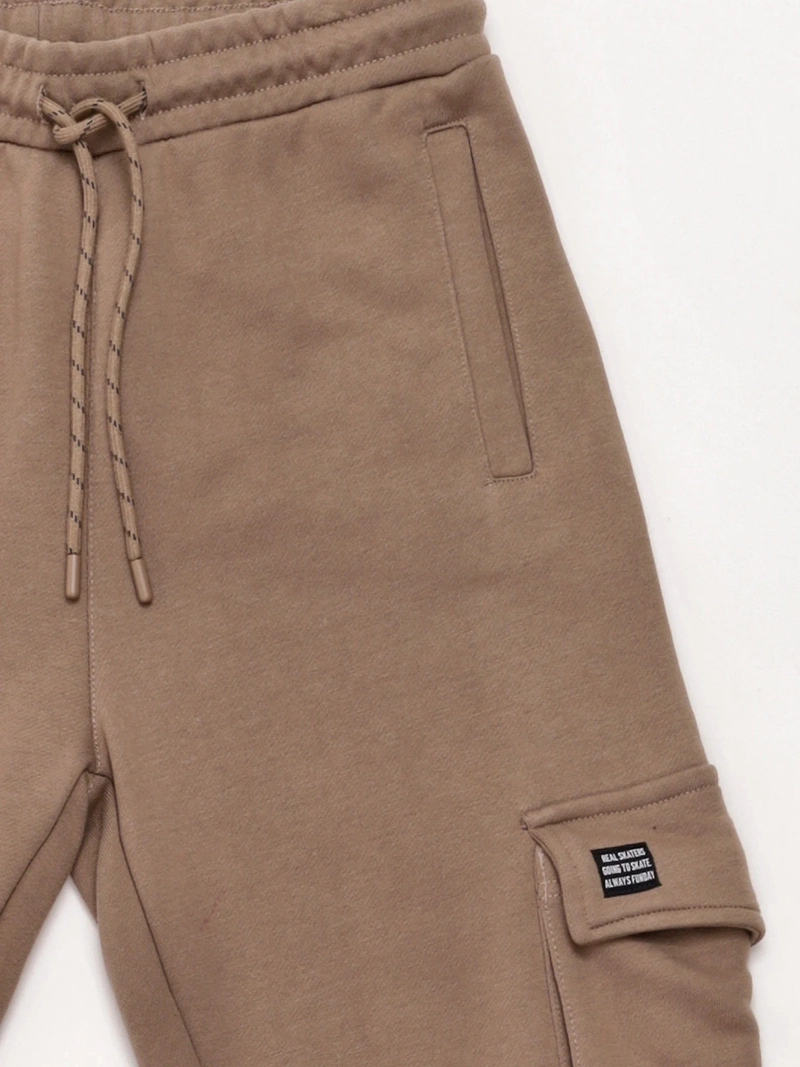 PANTALÓN DE BUZO NIÑO CLOUDBREAK ALGODÓN BOLSILLO CARGO - 6