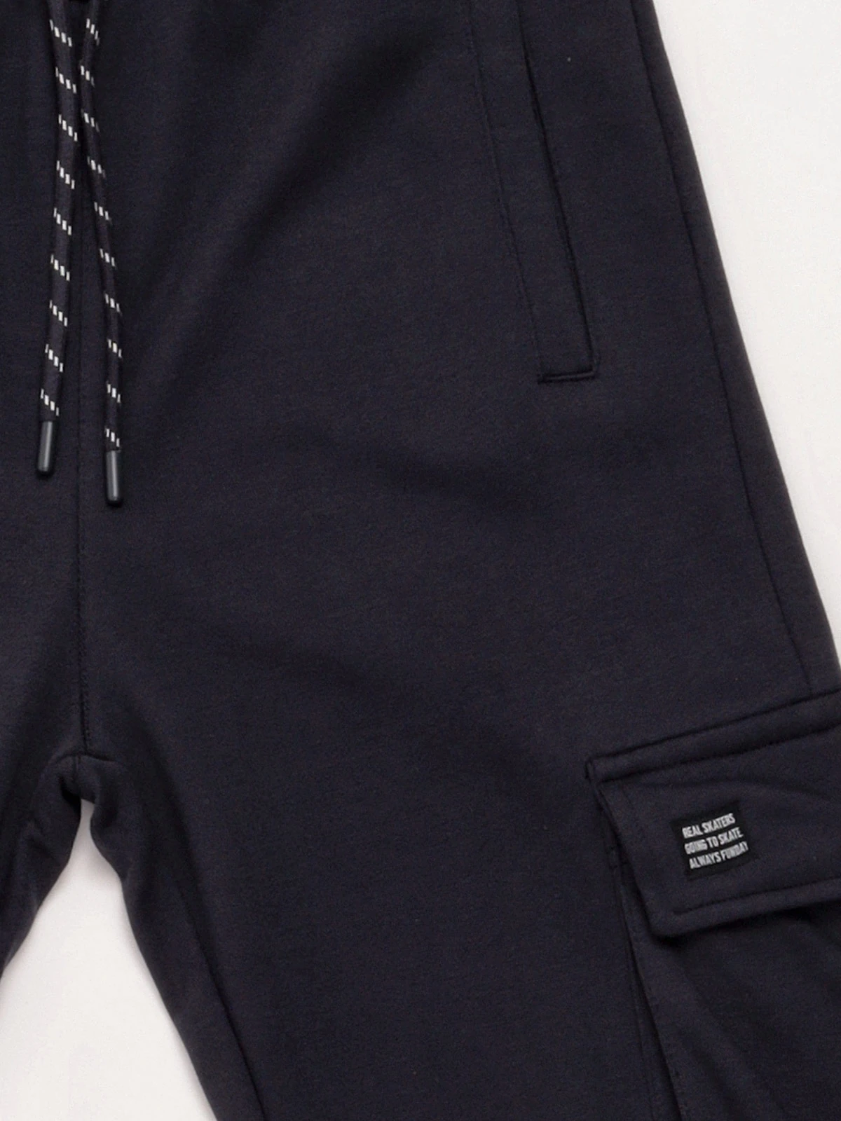 PANTALÓN DE BUZO NIÑO CLOUDBREAK ALGODÓN BOLSILLO CARGO - 6