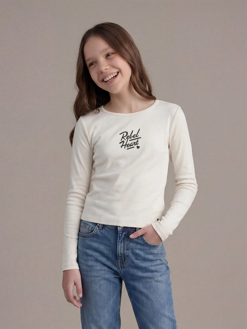 POLERA MANGA LARGA NIÑA INDEX TEEN - 1