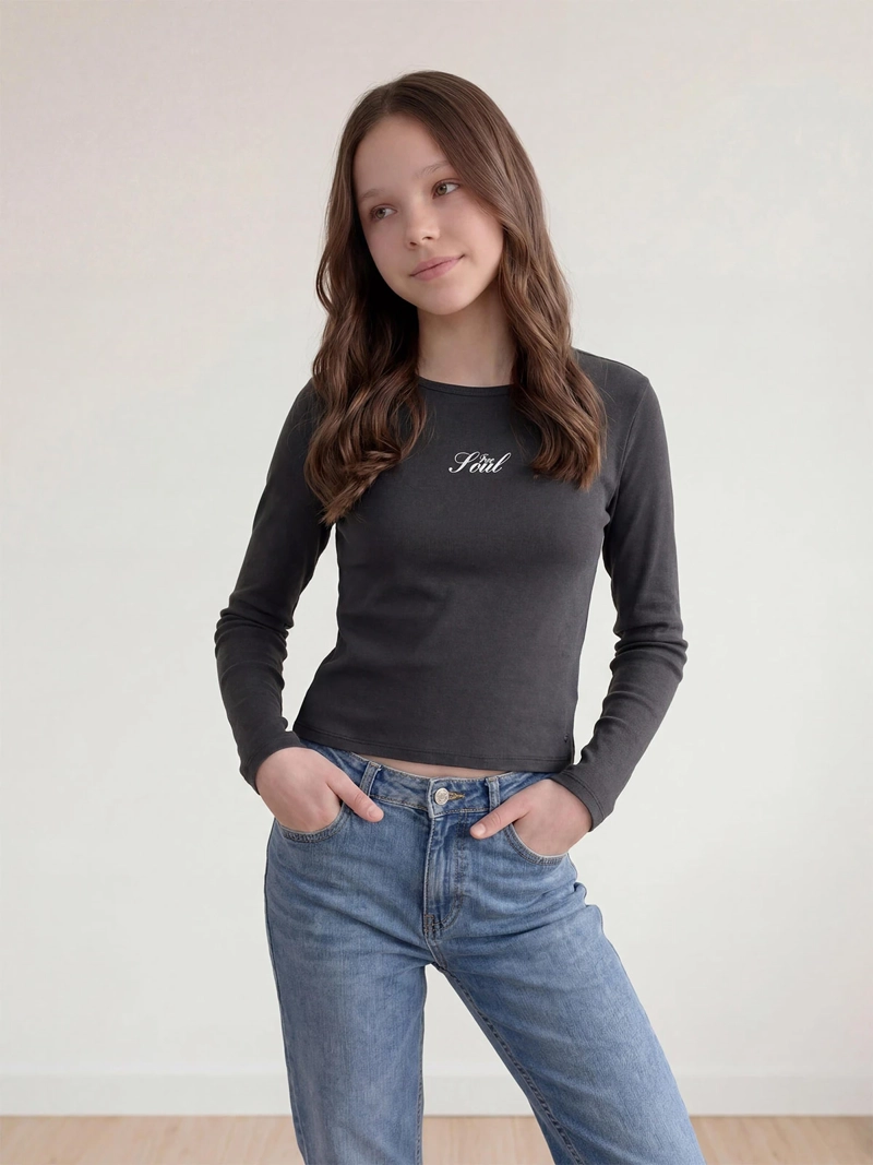 INDEX TEEN POLERA MANGA LARGA NIÑA INDEX TEEN