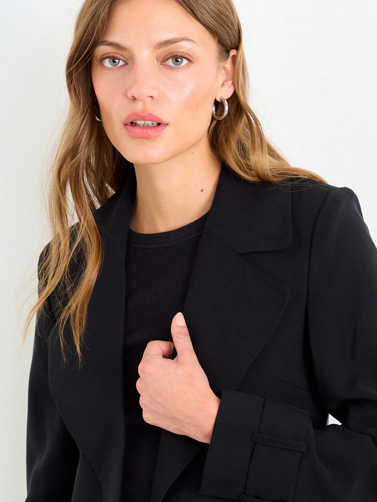 CHAQUETA MUJER IO TRENCH CROP IMPERMEABLE - 5
